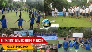 Paket Outbound di Novus Hotel Puncak Jawa Barat harga murah