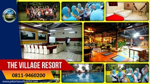 Tempat Outbound di The Village Resort Pancawati Bogor murah untuk perusahaan kegiatan outing, team building, gathering