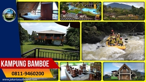 tempat outbound Kampoeng Bambu Bogor Jawa Barat harga murah 